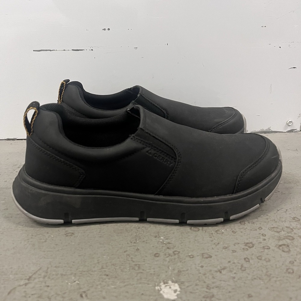 Gerry MOC II Men's Slip-On Shoes Size 10 Black Lightweight Casual Comfort Loafer